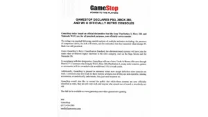 Image: gamestop retro consoles Announcement, Beetom/Tom